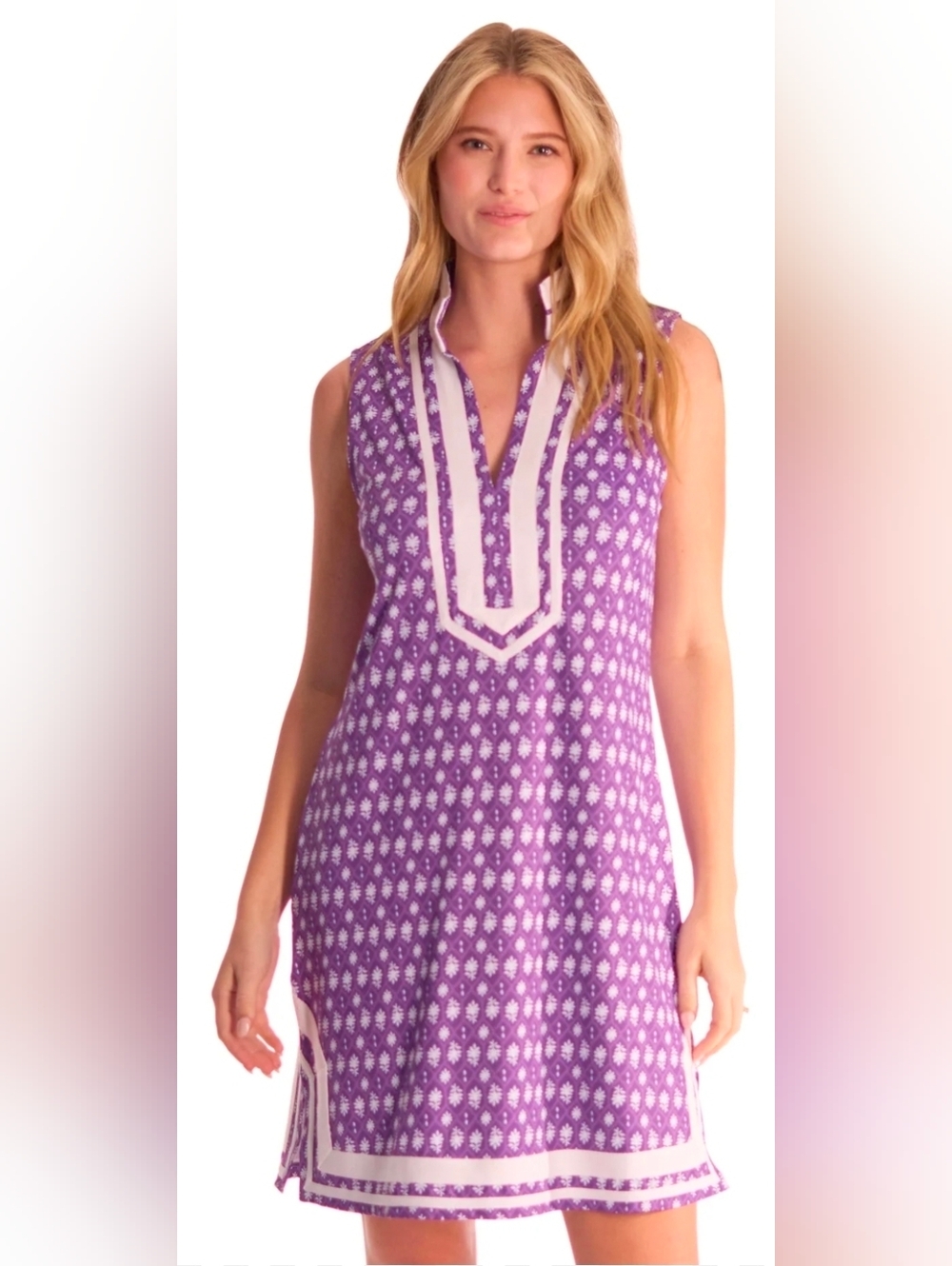 Cabana Life Women's Sleeveless Tunic Dress Size Large Set Of 2.